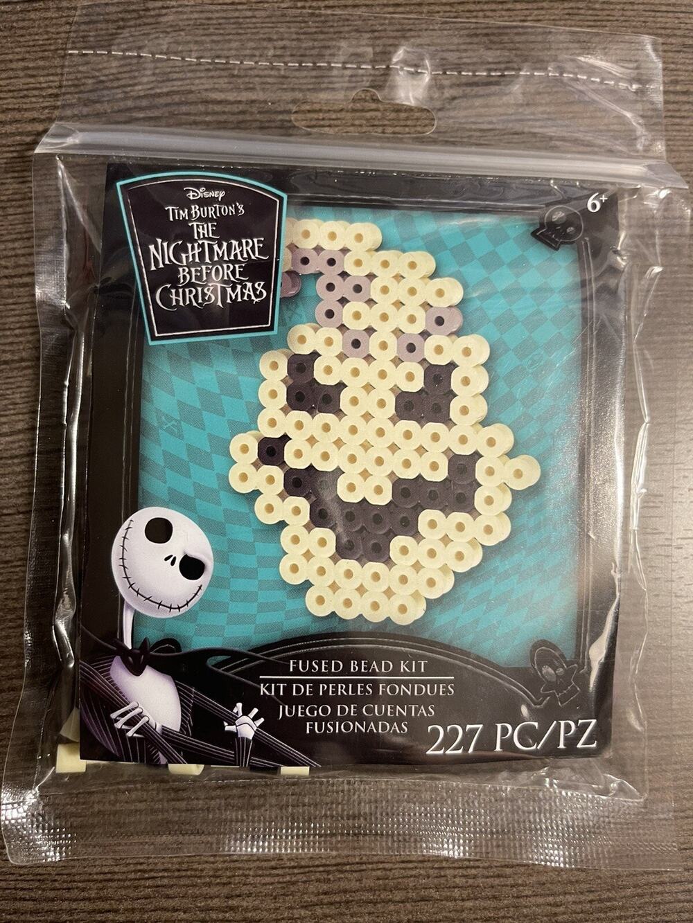 Disney Nightmare Before Christmas Fused Bead Kit New Stocking Stuffer Party Gift